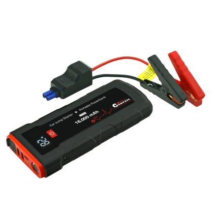 Powerbanka s funkcí SMART JUMP STARTER 16.000mAh 4000A  Compass