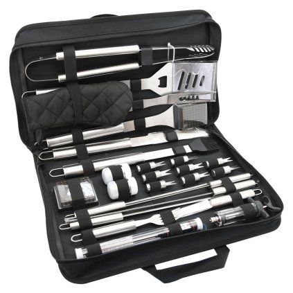 Grilovací nářadí sada 27ks textil bag  Cattara