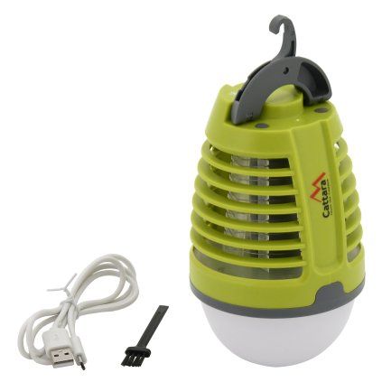 Svítilna PEAR nabíjecí + lapač hmyzu  Cattara