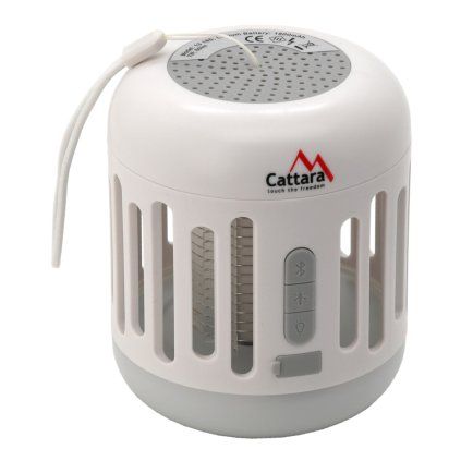 Svítilna MUSIC CAGE Bluetooth nabíjecí + UV lapač hmyzu  Cattara