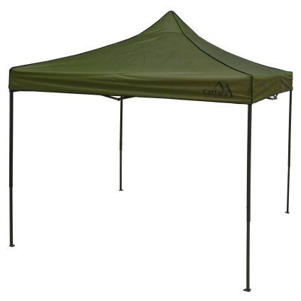 Párty stan nůžkový 3x3m zelený WATERPROOF  Cattara