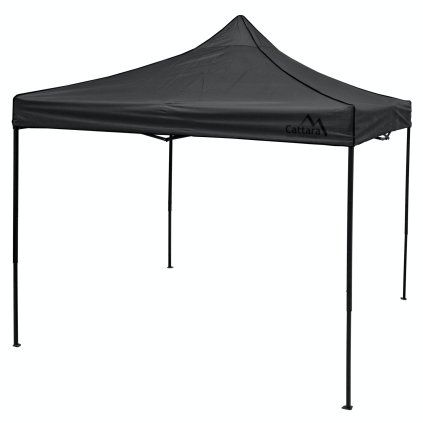 Párty stan nůžkový 3x3m šedý WATERPROOF  Cattara