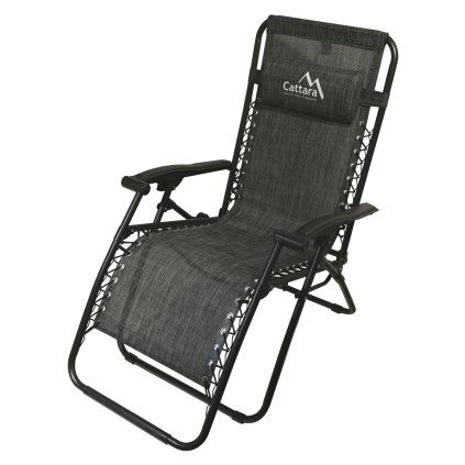 Lehátko/křeslo ALICANTE anthracite  Cattara