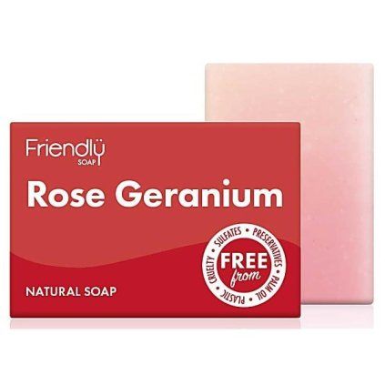 Friendly Soap Přírodní mýdlo pelargonie 95 g  Friendly Soap