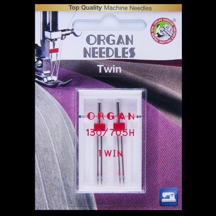 organ twin needles 2pack
