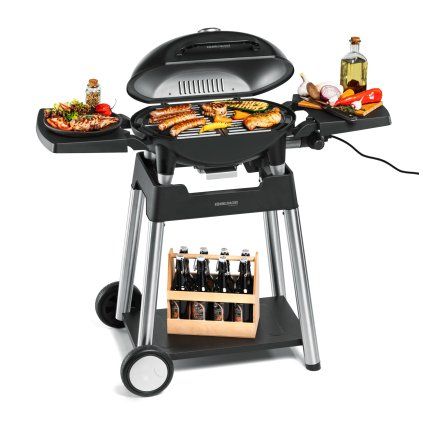 BBQ 4100S ROMMELSBACHER Standgrill Deko2 frei