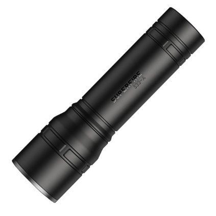Svítilna Superfire S33-A - USB, černá, 4 režimy