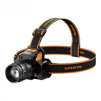 Čelovka Superfire HL58 - 350 lm, USB, 3 režimy, 200 m
