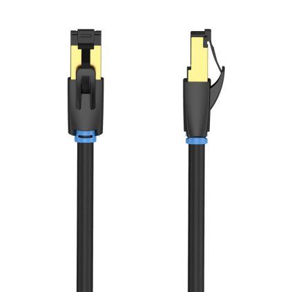 Network kabel CAT8 SFTP Vention IKABF RJ45 Ethernet 40Gbps 1m Black