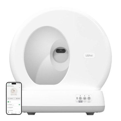 Intelligent self-cleaning cat litterbox with kamera UBPet C10 Pro