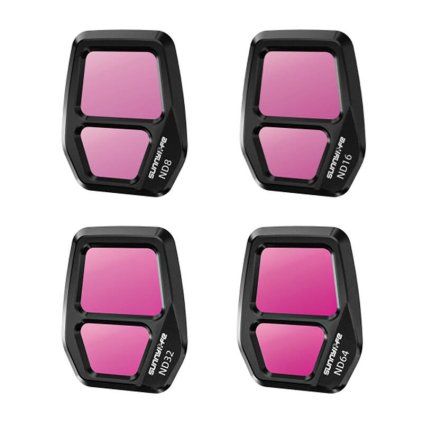 Sunnylife A3S-FI926 filtr objektivu pro AIR 3S 4ks směs ND8+ND16+ND32+ND64