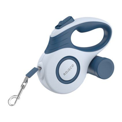 Automatické zatahovací vodítko pro psy Rojeco A12 5M (modré)