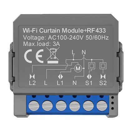 Modul chytré záclony Avatto CMS16-RF-1 WIFI+RF