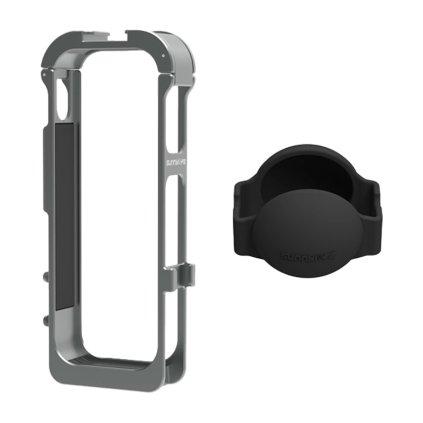 Sunnylife kovový magnetický rámeček se silikonovým krytem čoček pro Insta360 X5