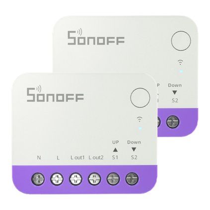 Sonoff MINI-RBS WiFi chytrý mini roletový spínač (2 ks)