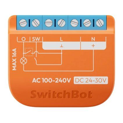 Chytrý spínač SwitchBot Reléový spínač 1PM.