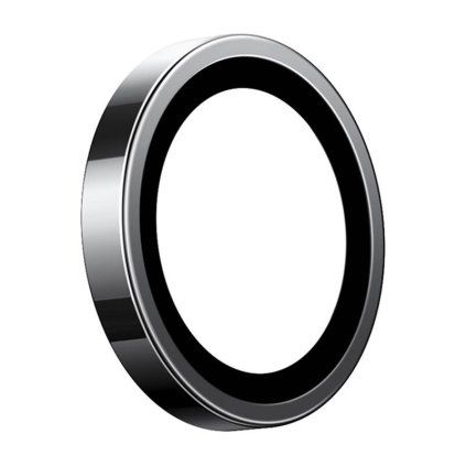 Sklíčko na fotoaparát Lensguard pro iPhone 16/16 Plus (černé)