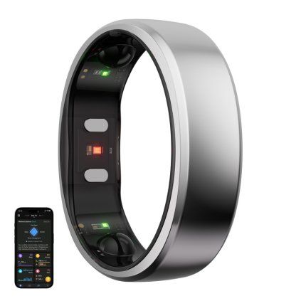 Smartring RingConn Gen 2 (velikost 8, stříbrná)