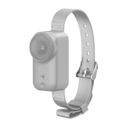 Silikonový pásek / obojek pro domácí mazlíčky Puluz pro DJI Osmo Nano (Gray)
