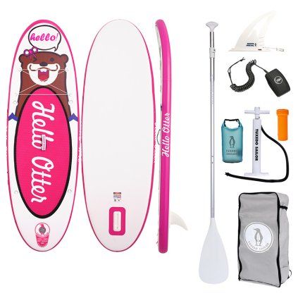 FunWater Tuxedo Sailor Dětské SUP pádlo 2,4m (růžové)