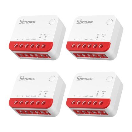 Inteligentní roletový spínač ZigBee Sonoff MINI-ZBRBS (4ks)