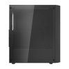 Počítačová skříň Darkflash DK351 + 4 ventilátory (černá)
