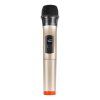 Bezdrátový dynamický mikrofon UHF PULUZ PU628J 3,5 mm (zlatý)