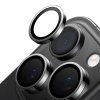 Sklíčko na fotoaparát Lensguard pro iPhone 16 Pro Max (černé)