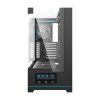 Počítačová skříň Darkflash DY450 PRO + ventilátor (černá)