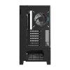 Počítačová skříň Darkflash DY450 PRO + ventilátor (černá)