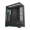 Počítačová skříň Darkflash DY451L PRO s ventilátorem (černá)