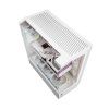 Počítačová skříň Darkflash DY460 (bílá) + 4 ventilátory ARGB