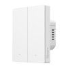 SONOFF M5-2C-80W Inteligentní nástěnný vypínač Matter (2-kanálový, pro rámeček)