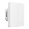 SONOFF M5-2C-80W Inteligentní nástěnný vypínač Matter (2-kanálový, pro rámeček)