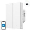 SONOFF M5-2C-80W Inteligentní nástěnný vypínač Matter (2-kanálový, pro rámeček)