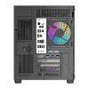 Počítačová skříň DarkFlash B275 PRO (černá) + 6 ventilátorů