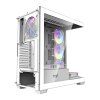 Počítačová skříň Darkflash DS900 (bílá) + 7 ventilátorů ARGB  DarkFlash