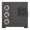 Počítačová skříň DarkFlash C280 (černá) + 7 ventilátorů  DarkFlash