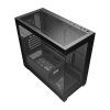 Počítačová skříň Darkflash C218M + 6 ventilátorů ARGB (černé)  DarkFlash