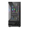 Počítačová skříň DarkFlash DS950 (černá) + 6 ventilátorů  DarkFlash