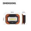 COB LED pracovní svítilna P4113, 700 lm, 4× AA  EMOS