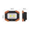 COB LED pracovní svítilna P4112, 350 lm, 3× AA  EMOS