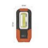 COB LED pracovní svítilna P3888, 180 lm, 3× AAA  EMOS