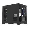 Počítačová skříň Darflash FT418 + 6 ventilátorů aRGB (černá)  DarkFlash