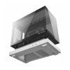 Počítačová skříň Darkflash F1 (bílá) + 6 ventilátorů ARGB  DarkFlash