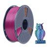 Tříbarevné vlákno Sunlu PLA+ Silk (modrá-zelená-fialová)  Sunlu