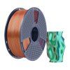 Tříbarevná vlákna Sunlu PLA+ Silk (oranžová, modrá a zelená)  Sunlu