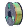 Tříbarevná vlákna Sunlu PLA+ Silk (oranžová, modrá a zelená)  Sunlu