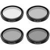 Sada filtrů TELESIN CPL/ND8/ND16/ND32 pro DJI Action 3 / 4 / 5  Telesin