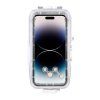 Plastové vodotěsné pouzdro Puluz pro iPhone 15 Plus/15 Pro Max/14 Plus/14 Pro Max/13 Pro Max/12 Pro Max/11 Pro Max (bílé)  Puluz